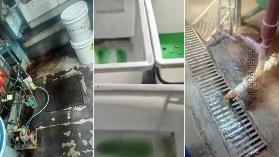 corrosao estado manutencao produto armazenado devolvido inspecao fabrica ype flagrou veja fotos