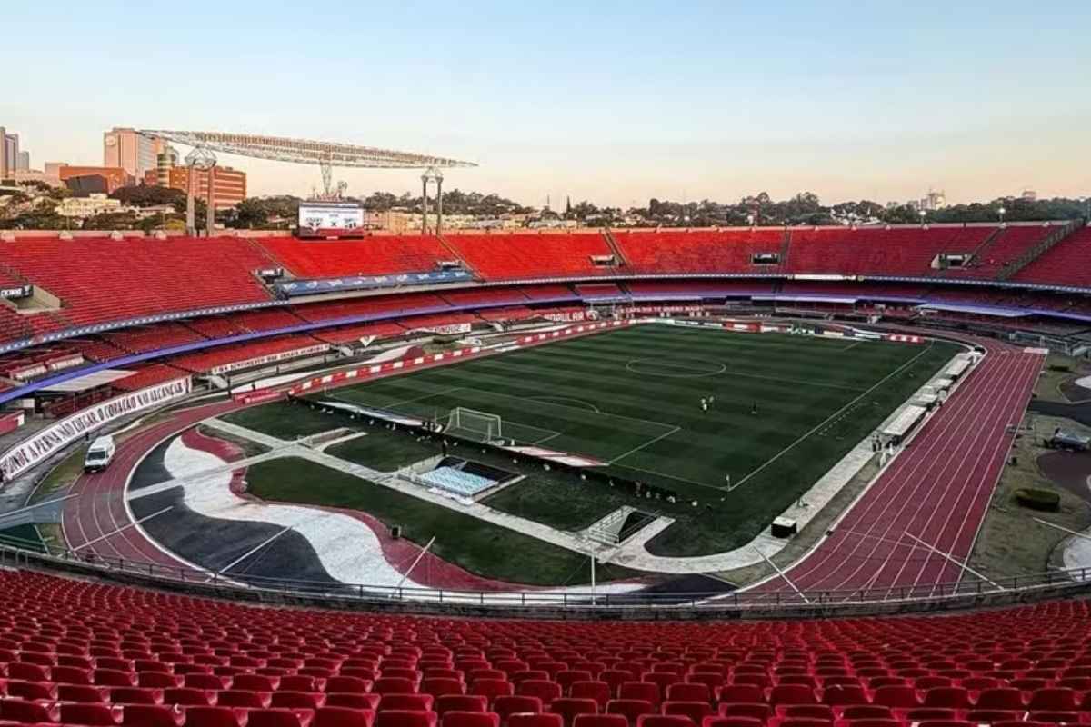 Morumbis, na Zona Sul de São Paulo. — Foto: Rubens Chiri/Divulgação/SPFC