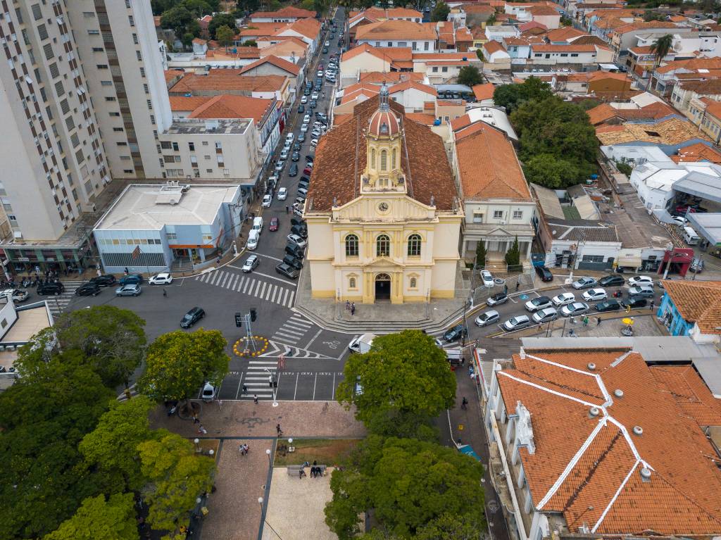 Igreja Matriz de Nossa Senhora da Candelária em Itu, Sao Paulo, Brasil