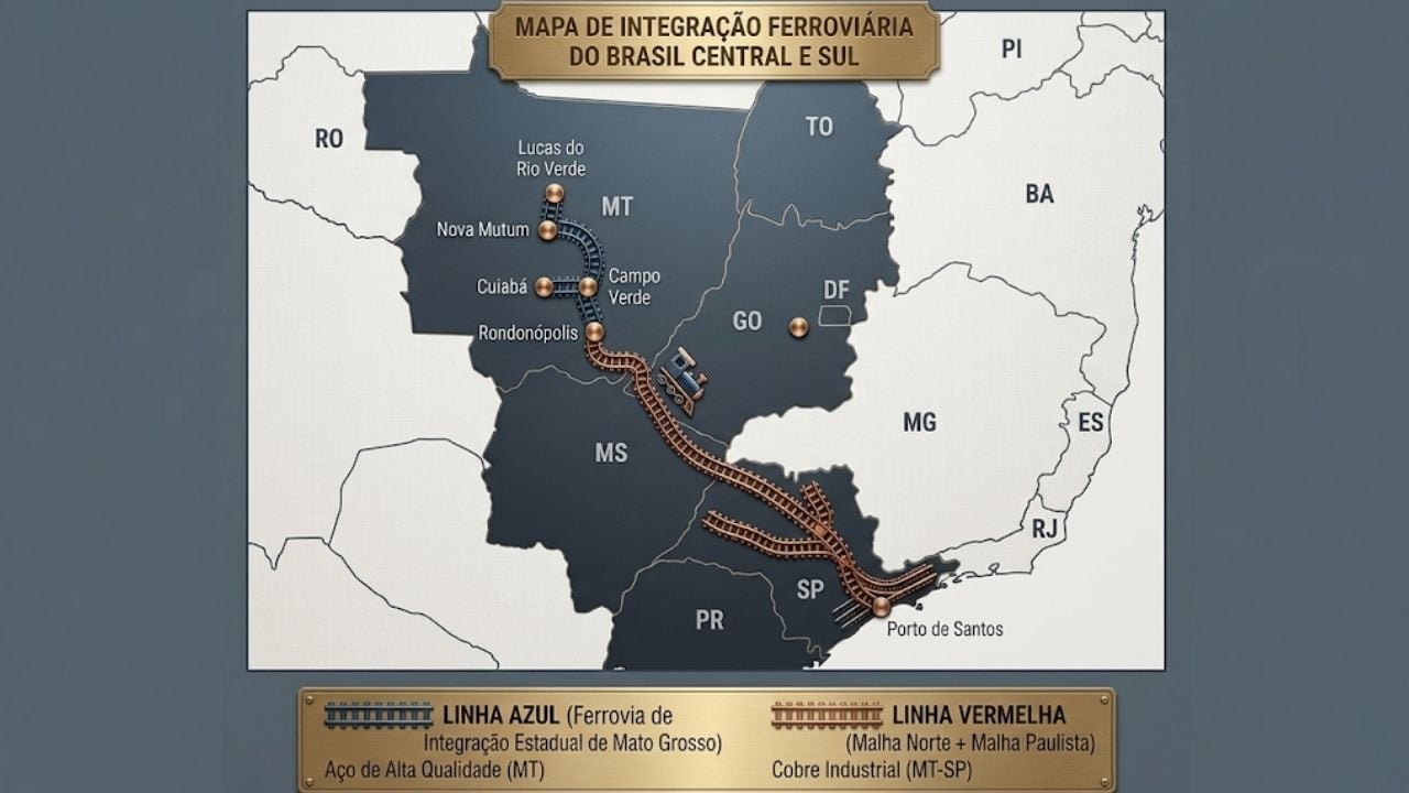 ferrovia Maior ferrovia do Brasil ganha 1 km por dia e recebe R$ 467 milhões de investimentos