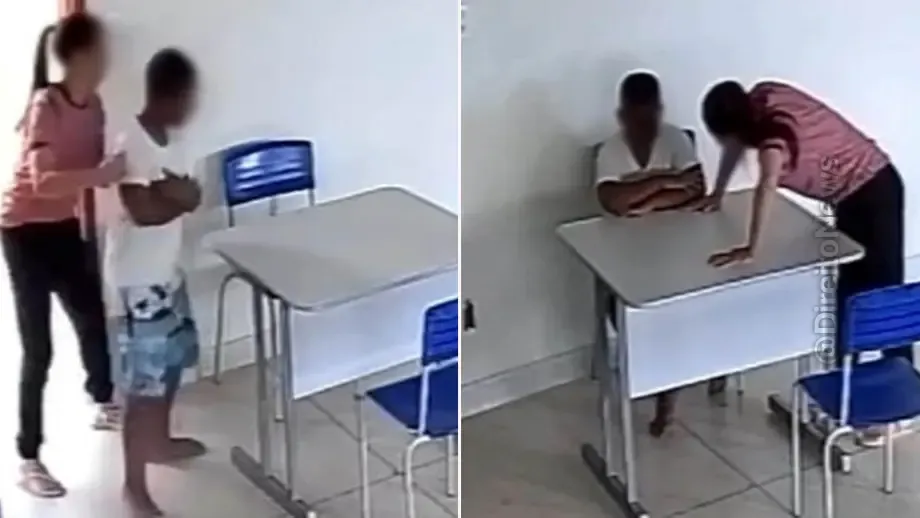 video diretora escola exonerada apos agredir aluno dentro sala mg