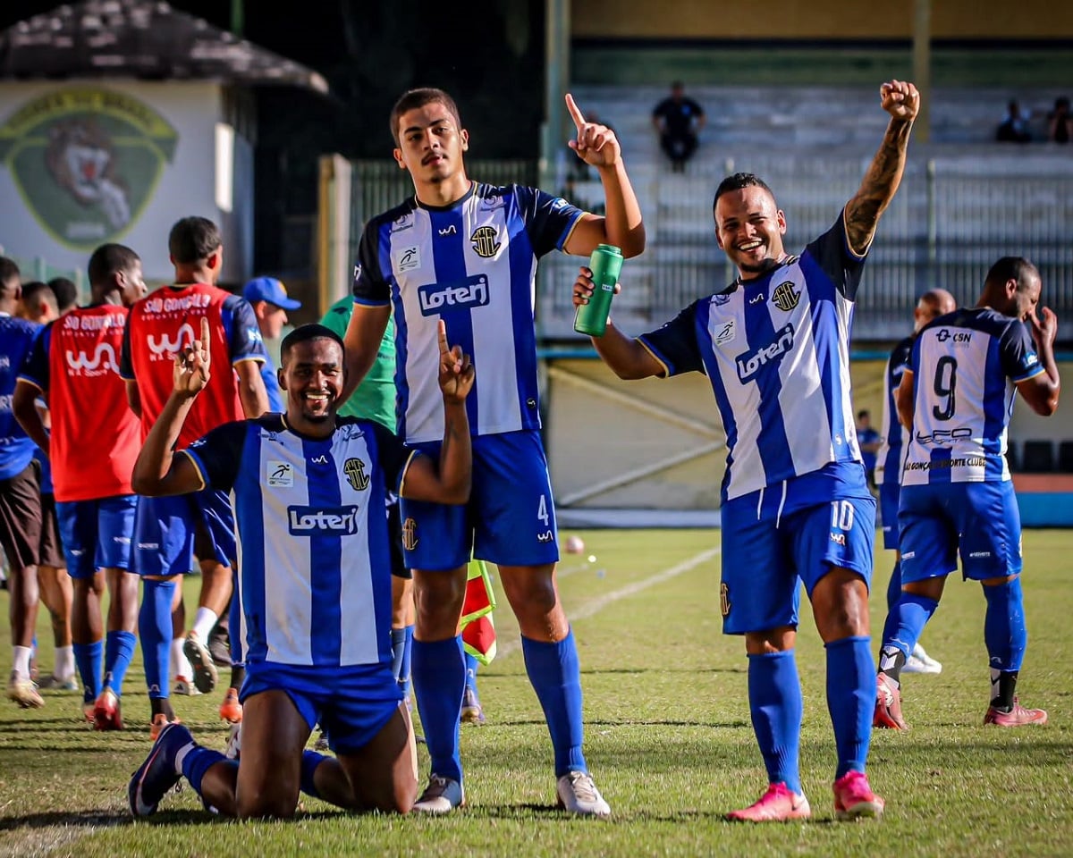 Volta Redonda x São Gonçalo EC: onde assistir ao jogo decisivo da Copa Rio. Imagem: Divulgação São Gonçalo Volta Redonda x São Gonçalo EC: onde assistir ao jogo decisivo da Copa Rio. Imagem: Divulgação São Gonçalo