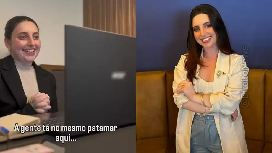 advogada pede desculpas inexperiencia acolhida desembargadora video viraliza