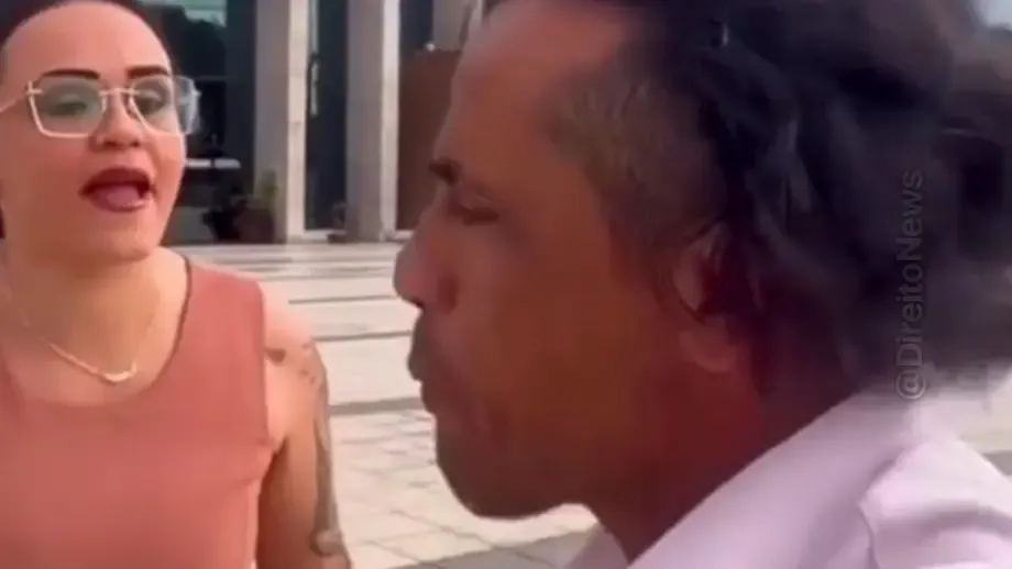 viralizou pai comemora reducao pensao r 150 agredido ex frente forum veja vídeo