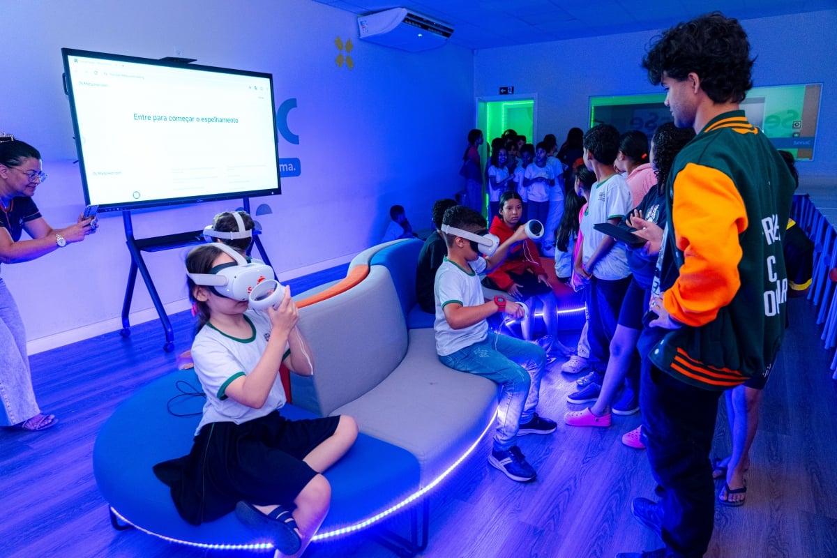 Primeira Mostra Municipal de Games oferece experiências interativas e imersivas para crianças e adolescentes em Lucas do Rio Verde