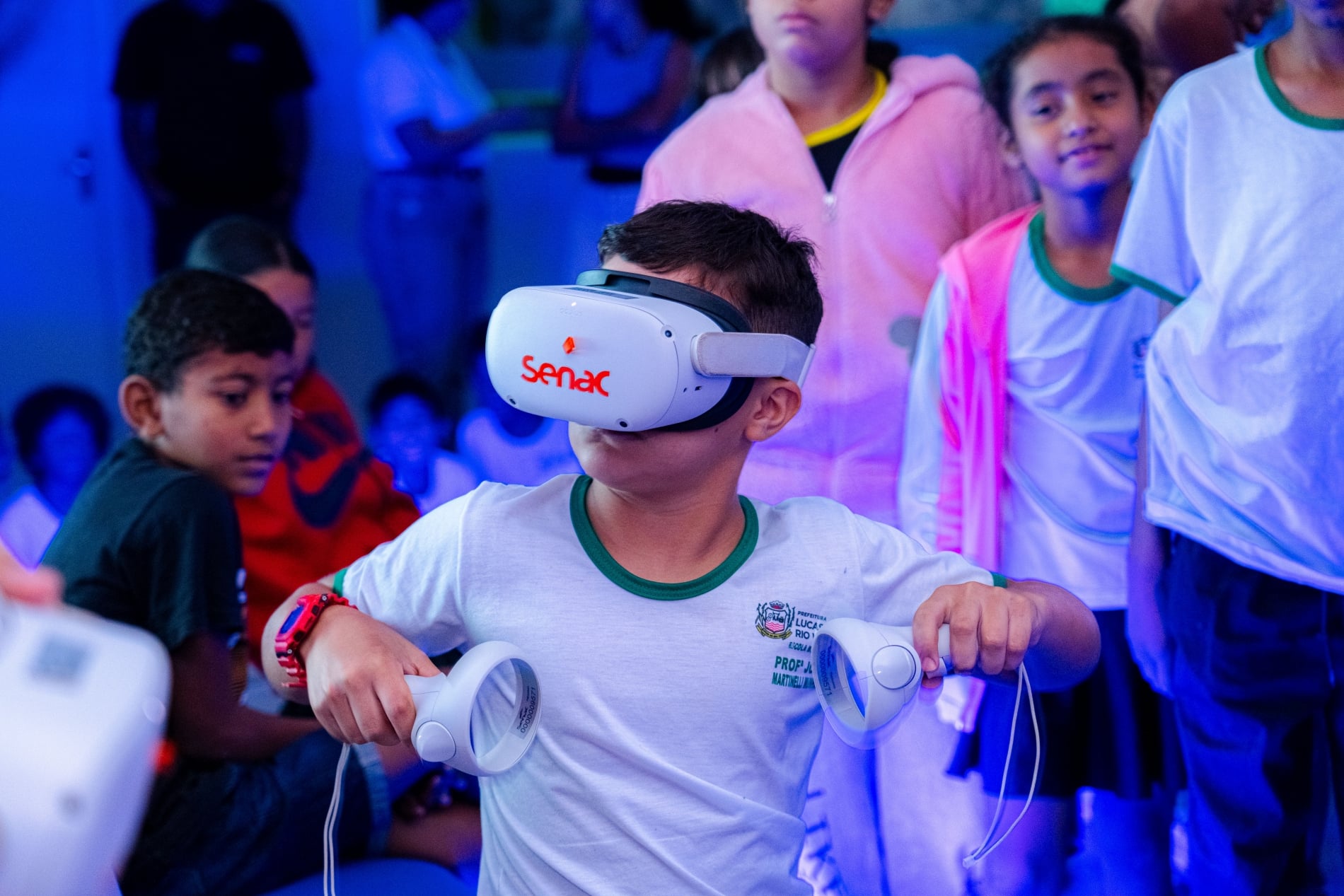 pref_lrv Em Lucas do Rio Verde, a inovação e a tecnologia são grandes aliadas da Educação Municipal na preparação dos estudantes para serem protagonistas de um futuro cada vez mais conectado.