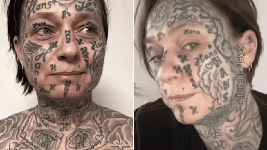 apos relacionamento abusivo mulher remove 250 tatuagens feitas forca ex