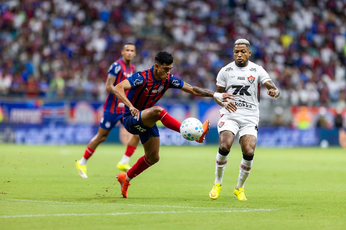Vitória x Bahia: onde assistir ao vivo e tudo sobre o Ba-Vi no Brasileirão. Imagem: Rafael Rodrigues/EC Bahia Vitória x Bahia: onde assistir ao vivo e tudo sobre o Ba-Vi no Brasileirão. Imagem: Rafael Rodrigues/EC Bahia