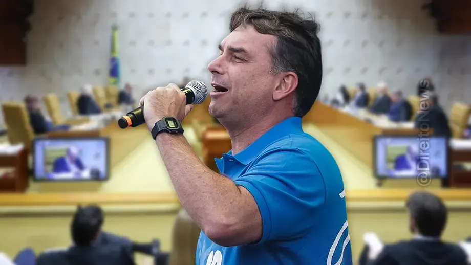 flavio bolsonaro diz olha stf nojo fala ser presidente transicao