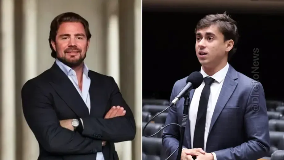 audio nikolas ferreira pede ajuda vorcaro chama dani lindao ouca