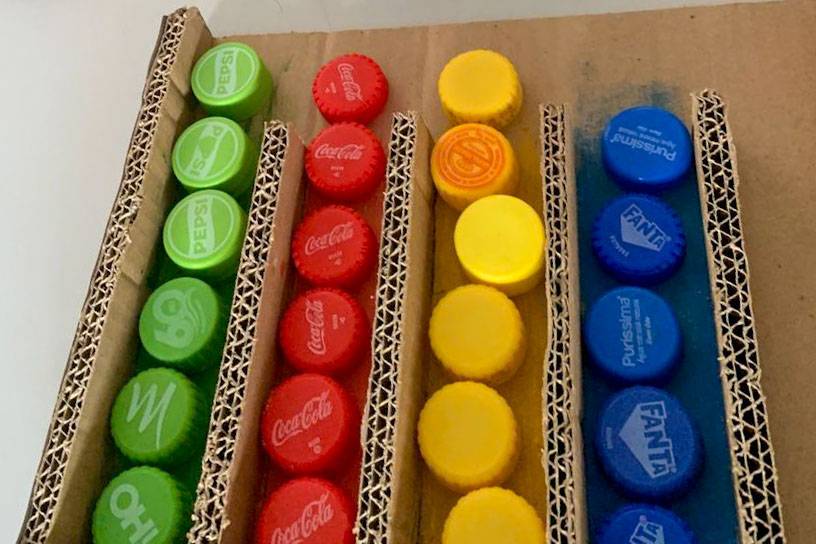 foto-3 Jogos recicláveis estimulam o interesse pela Matemática