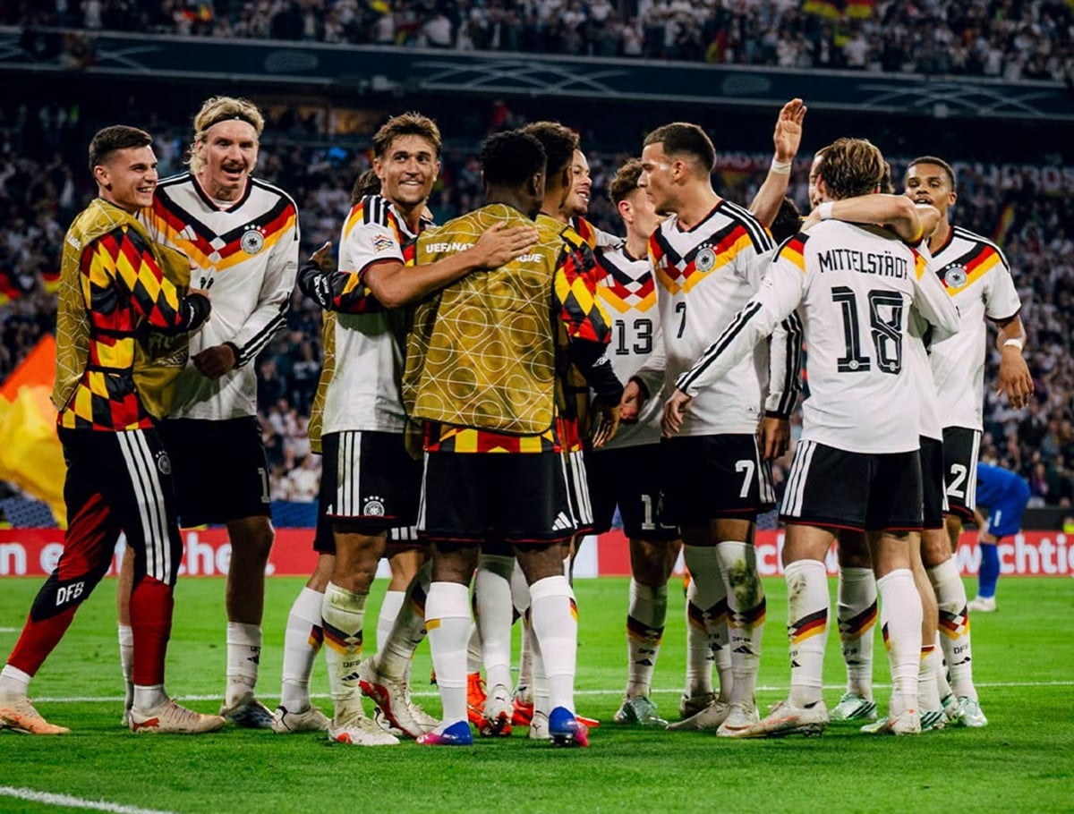 Grécia x Alemanha: onde assistir e escalações pela Nations League. Imagem: Seleção alemã