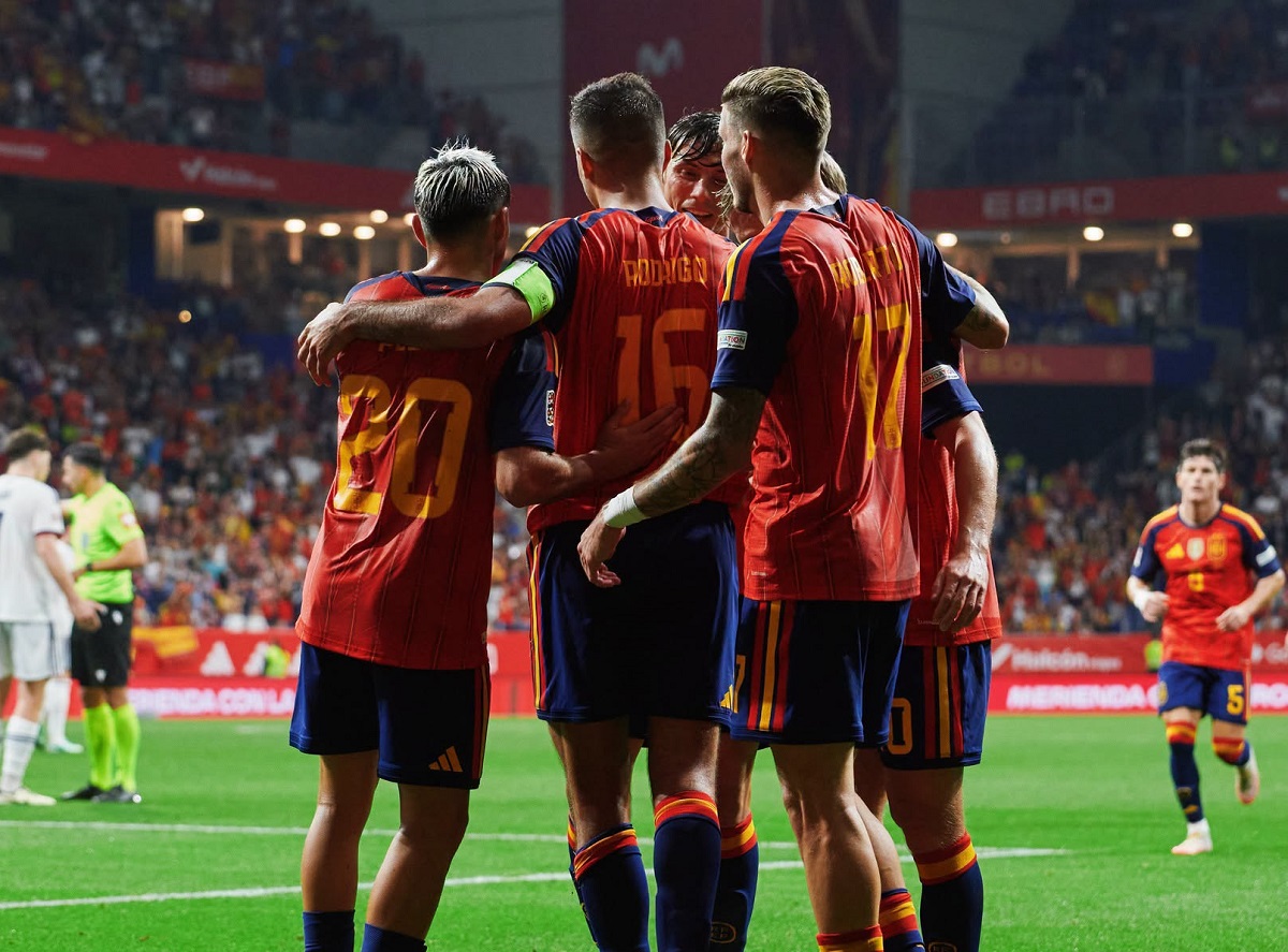 Croácia x Espanha: onde assistir, horário e escalações pela Nations League. Imagem: seleção espanhola