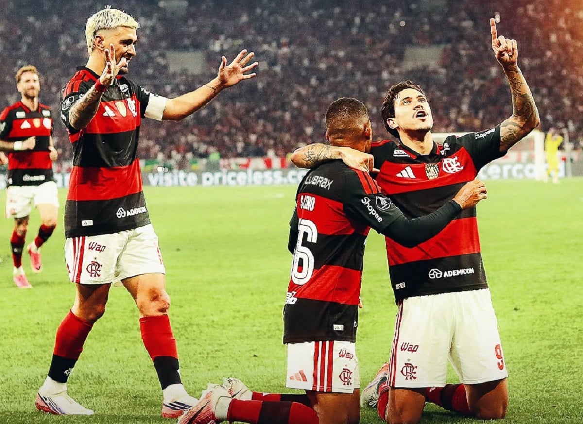 Estudiantes x Flamengo: onde assistir, horário e prováveis escalações pela Libertadores. Imagem: Divulgação Flamengo
