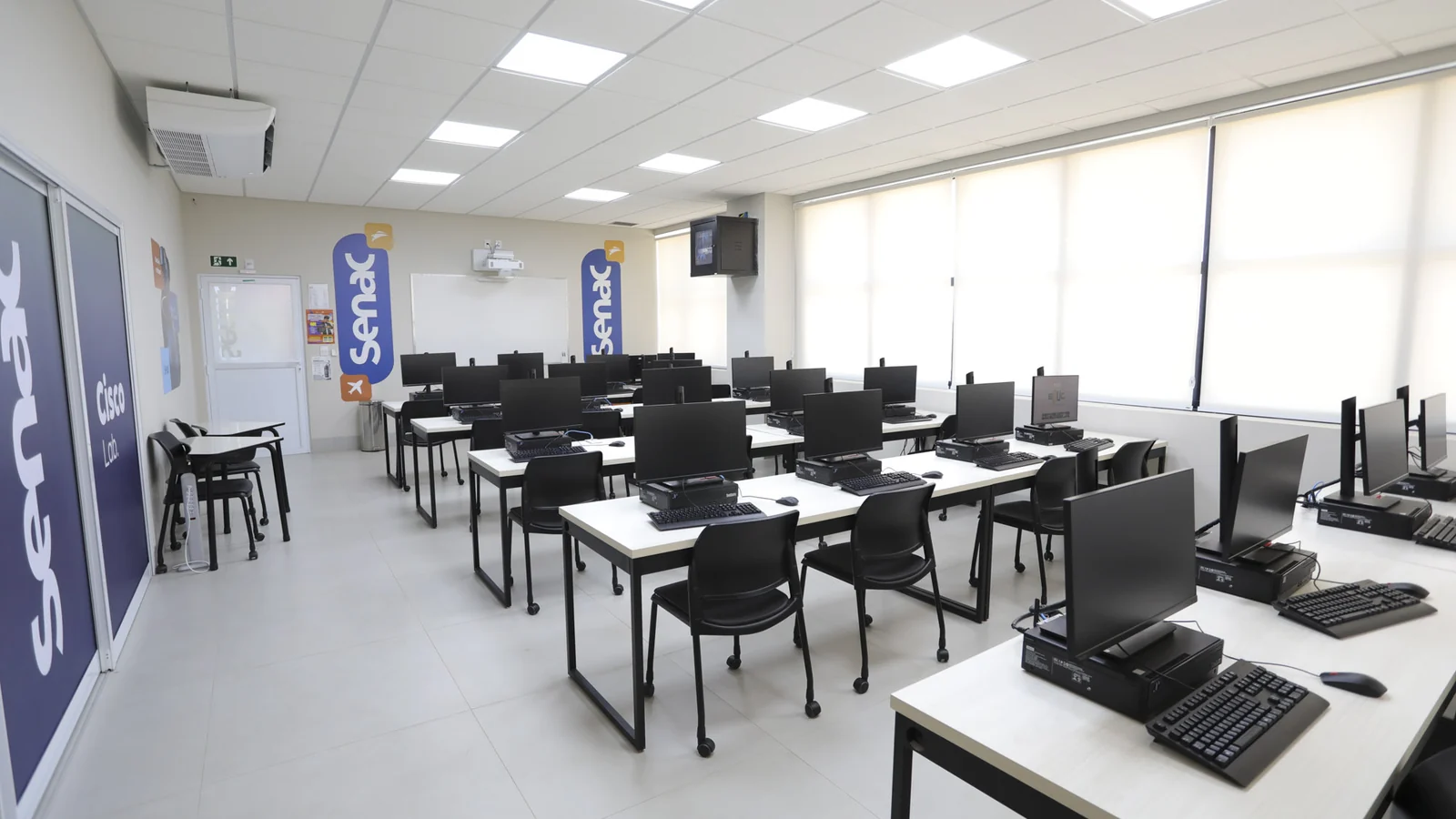 Várzea Grande ganha primeiro laboratório Cisco do Senac-MT voltado à formação em redes